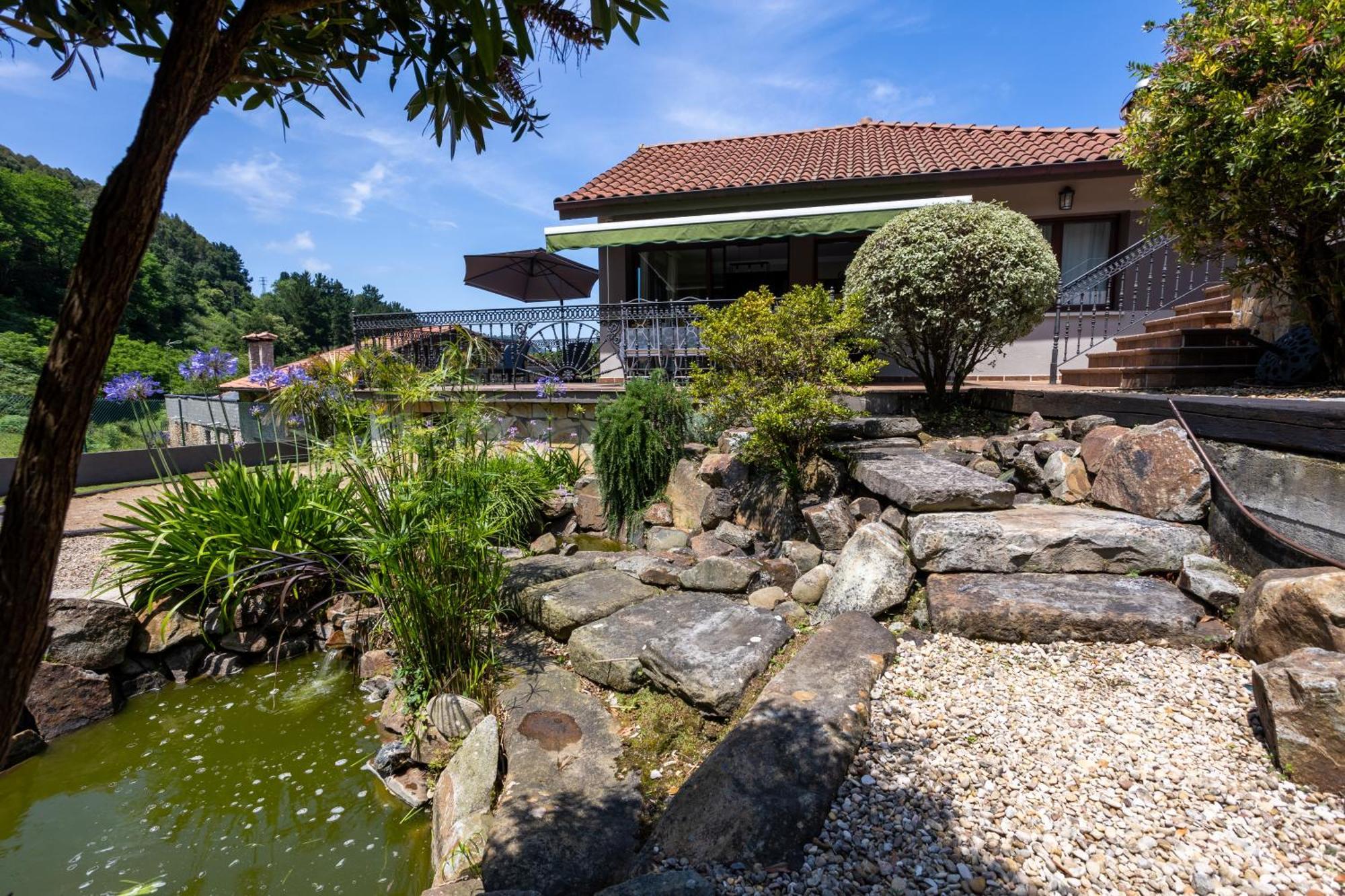 Sarren Villa Pool Bermeo Exteriér fotografie