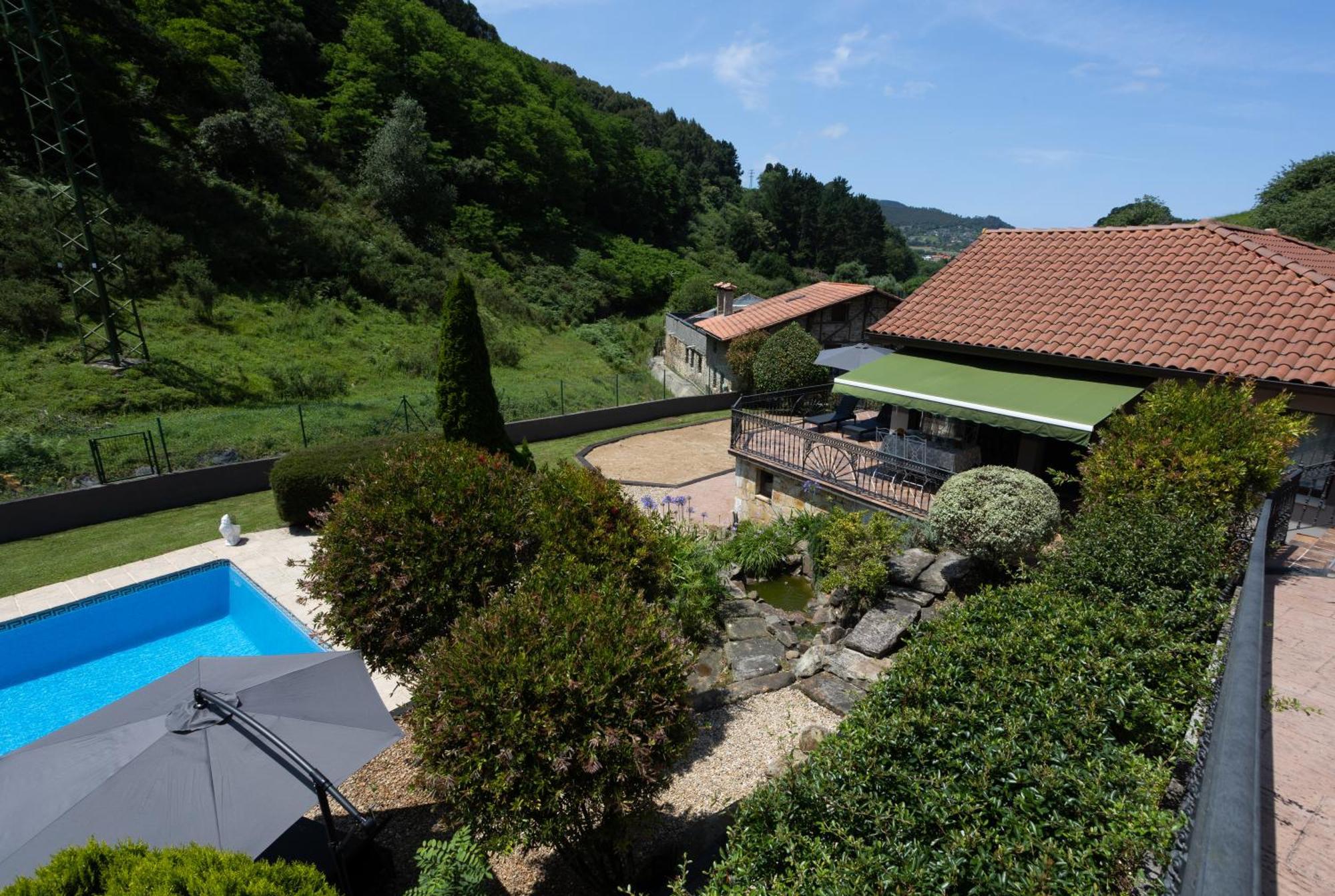 Sarren Villa Pool Bermeo Exteriér fotografie